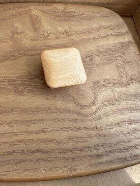 Longaberger WoodCrafts Lid-Mini Waste Basket-Classic Stain-NIB!!!